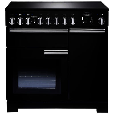Rangemaster Professional Deluxe 90 Induction Hob Range Cooker Gloss Black